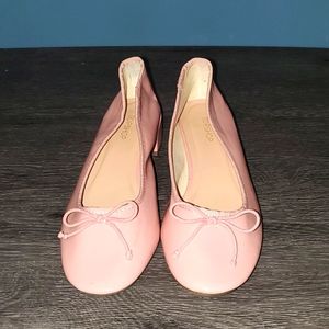 Top shop Nordstrom pink ballet low heel shoes